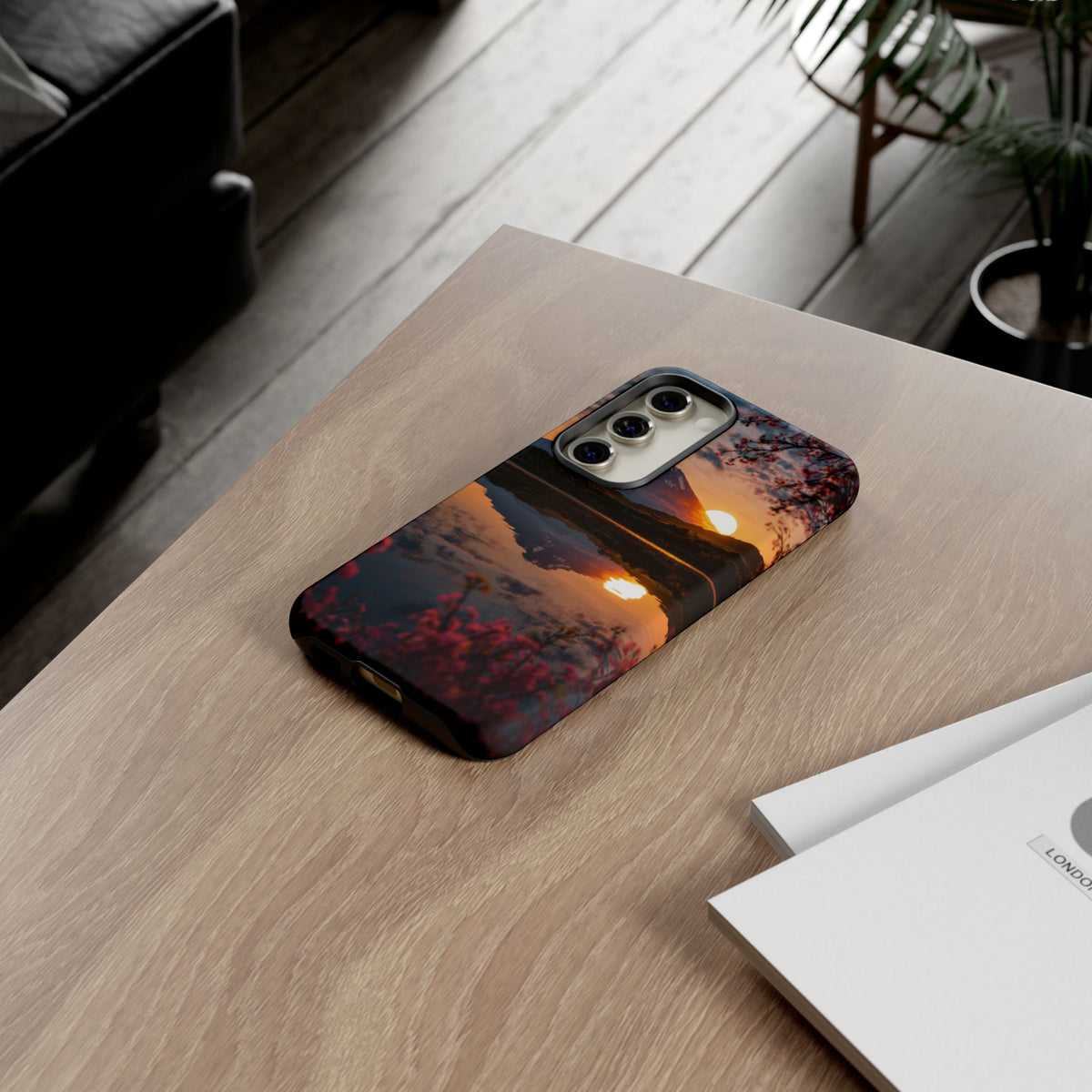 Fuji Golden Reflection Samsung Galaxy Tough Phone Case