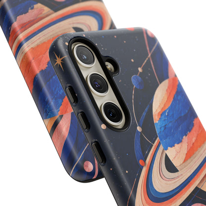 Cosmic Cut Paper Samsung Galaxy Tough Case | modern space