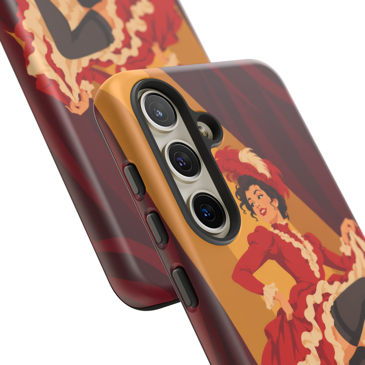 Moulin Rouge Dancer — Crimson Cabaret Samsung Galaxy Tough Case | cabaret dancer