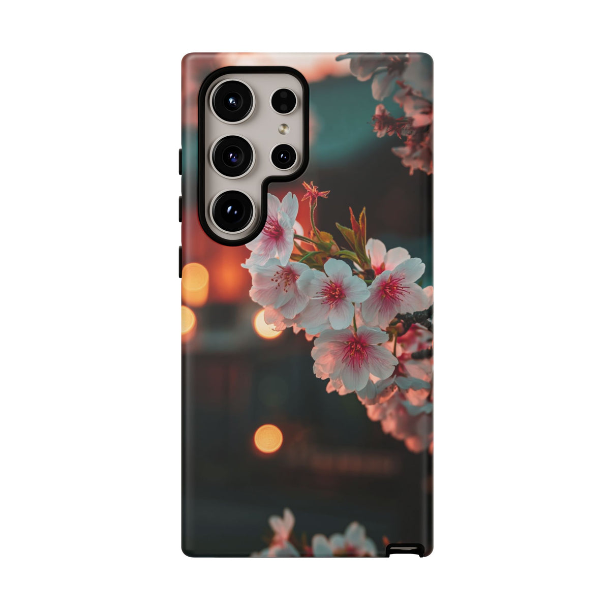 Kyoto Blossom Lanterns Samsung Galaxy Tough Phone Case