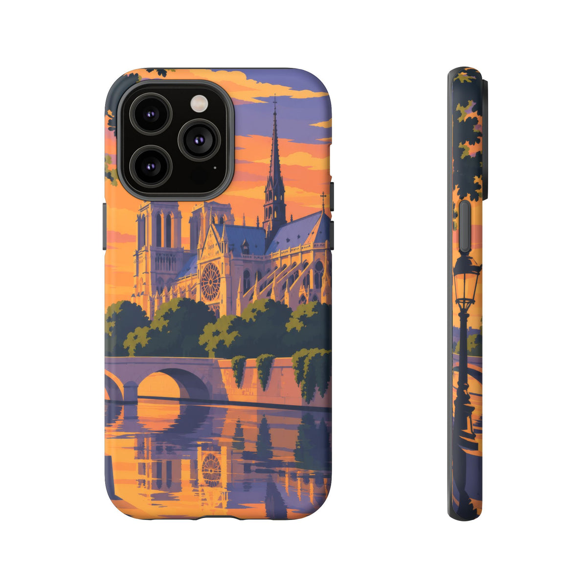 Notre Dame — Cathedral Twilight iPhone Tough Case