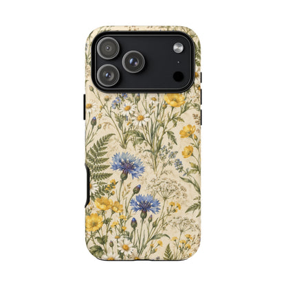 Meadow Archive iPhone Tough Case | wildflowers