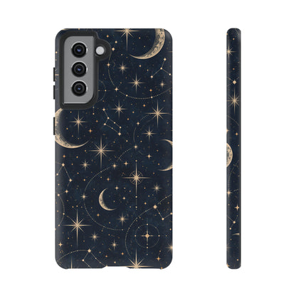 Celestial Moon Samsung Galaxy Tough Case | Nocturne Atlas