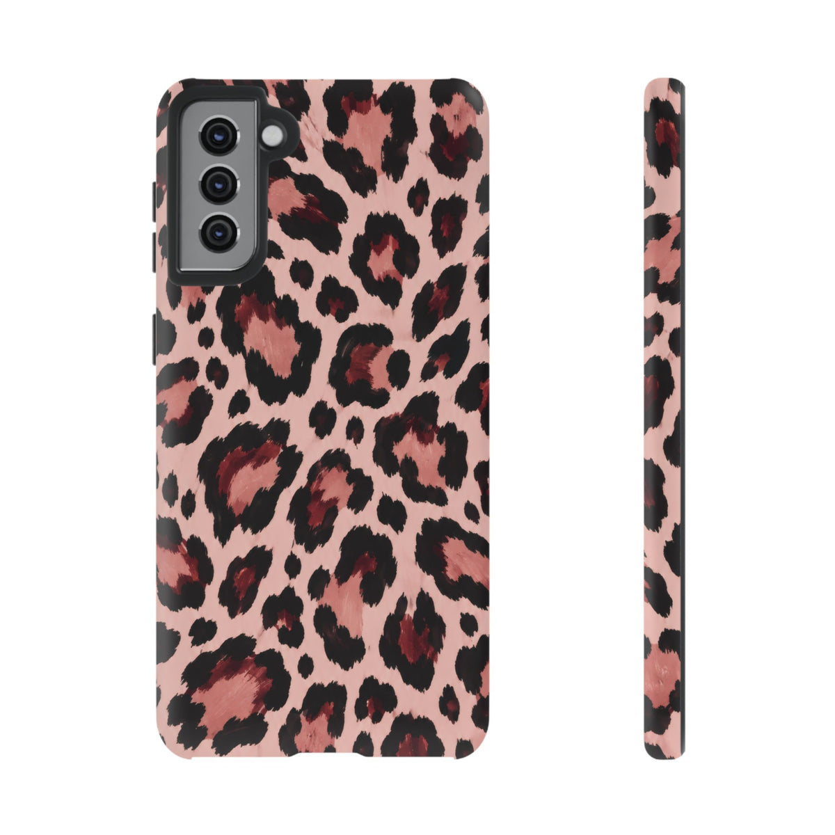 Wild Burgundy Samsung Galaxy Tough Case | leopard print