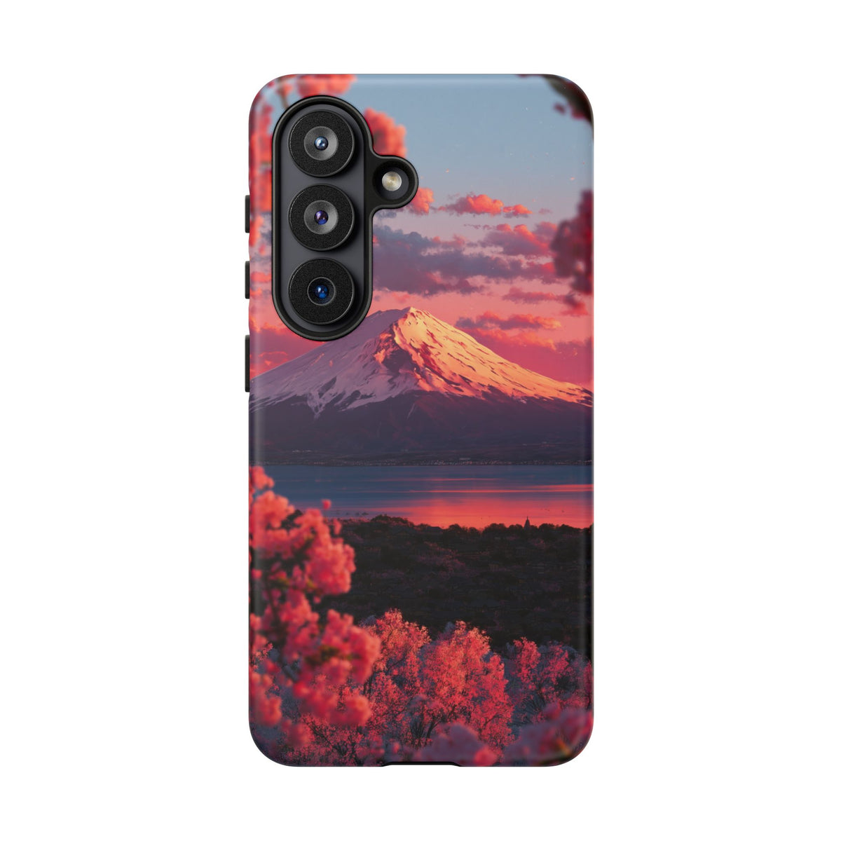 Fuji Rose Horizon Samsung Galaxy Tough Phone Case