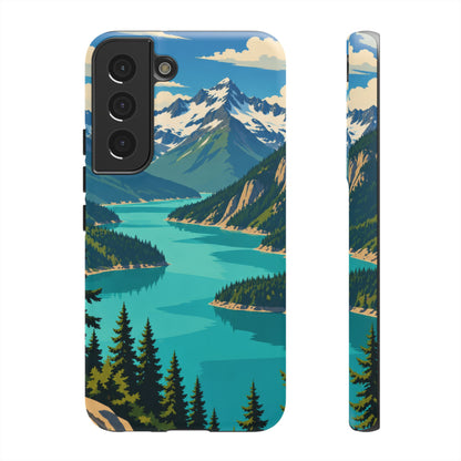Cascades — Diablo Blue Samsung Galaxy Tough Case