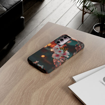 Kyoto Blossom Lanterns Samsung Galaxy Tough Phone Case