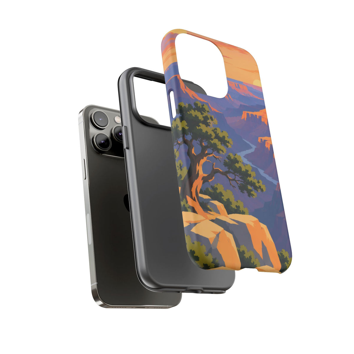 Grand Canyon — Blue Canyon Dawn iPhone Tough Case