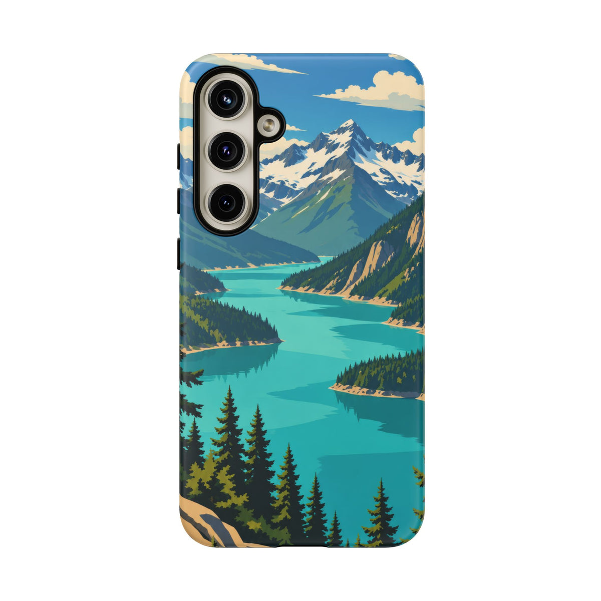Cascades — Diablo Blue Samsung Galaxy Tough Case