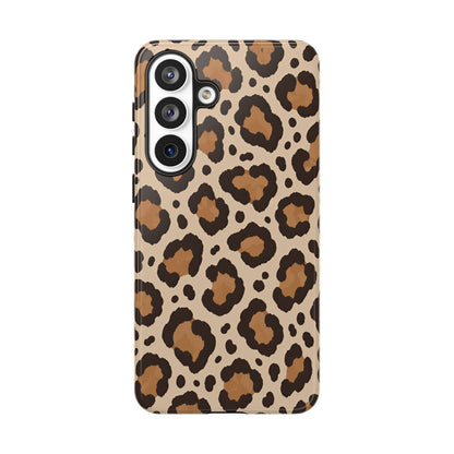 Leopard Print Samsung Galaxy Tough Case | Cocoa Wildcat