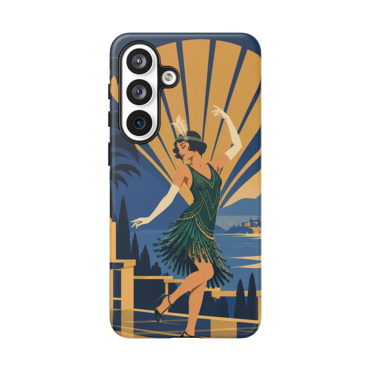 1920s Flapper — Jazz After Dark Samsung Galaxy Tough Case