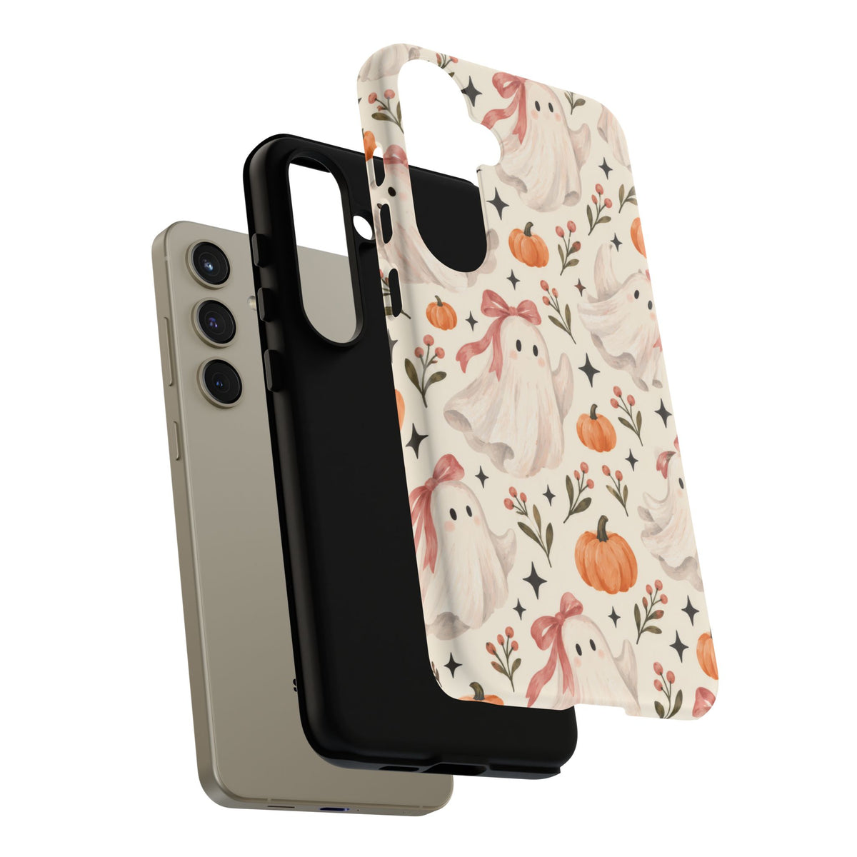 Blush Boo Social Samsung Galaxy Tough Case | cute ghost