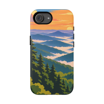 Great Smoky Mountains — Morning Veils iPhone Tough Case