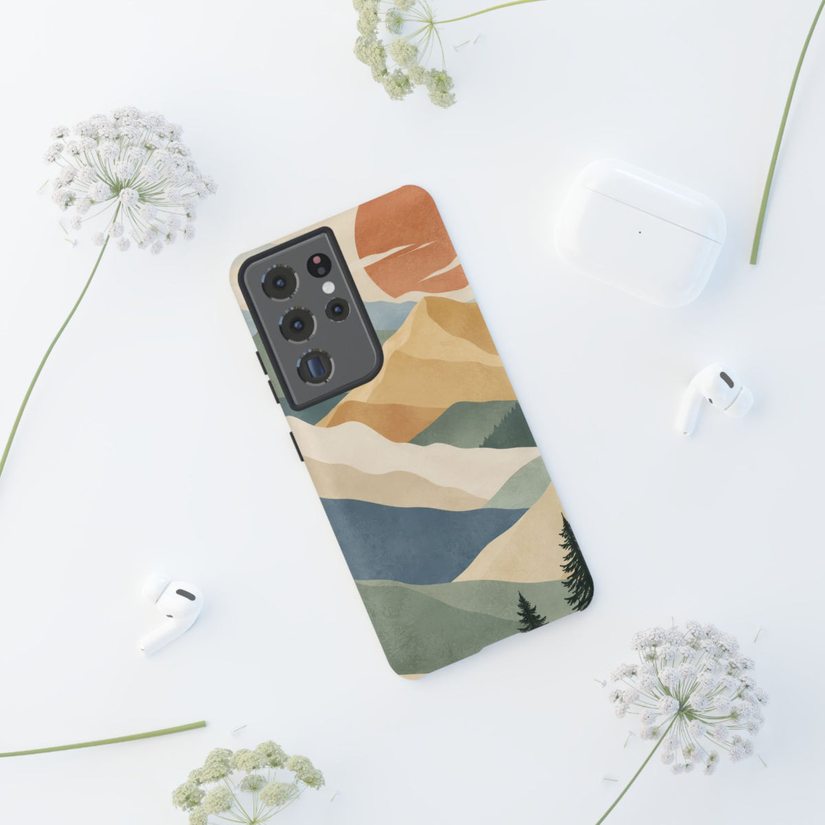 Sage Summit Samsung Galaxy Tough Case | abstract mountains