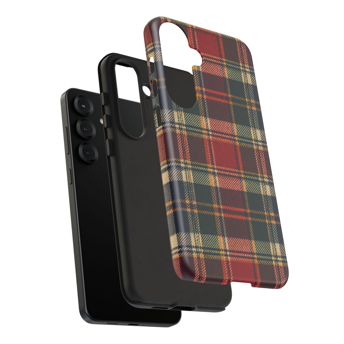 Highland Holiday Samsung Galaxy Tough Case | christmas plaid