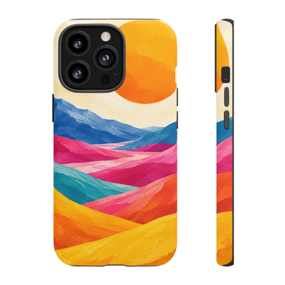 Solstice Ribbons iPhone Tough Case | sunscape