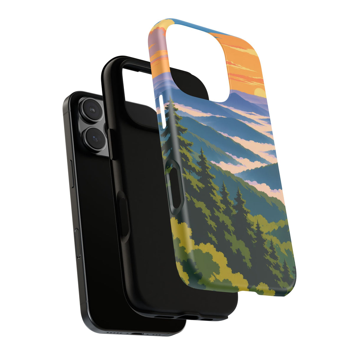 Great Smoky Mountains — Morning Veils iPhone Tough Case