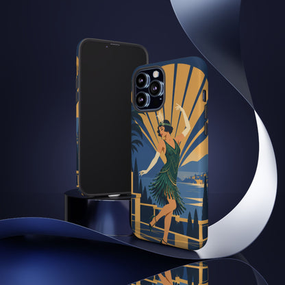 1920s Flapper — Jazz After Dark iPhone Tough Case