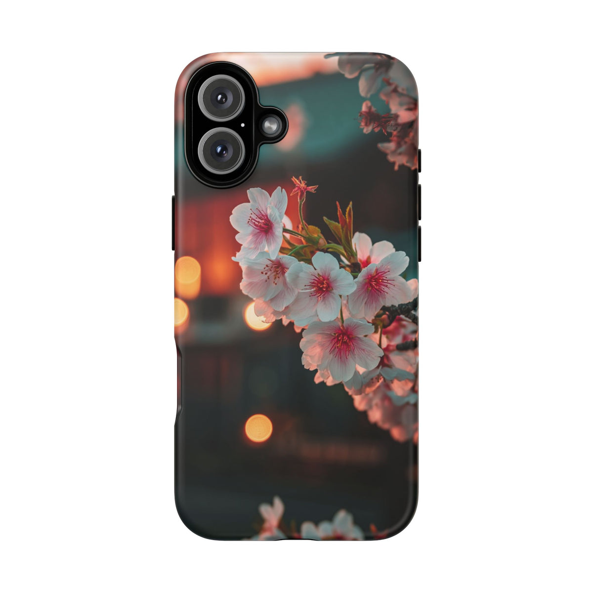 Kyoto Blossom Lanterns iPhone Tough Phone Case