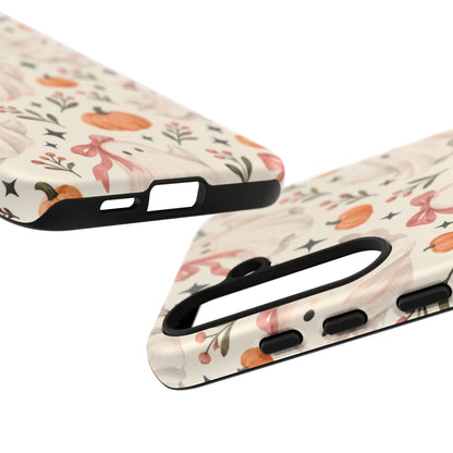 Blush Boo Social Samsung Galaxy Tough Case | cute ghost