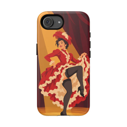 Moulin Rouge Dancer — Crimson Cabaret iPhone Tough Case | cabaret dancer