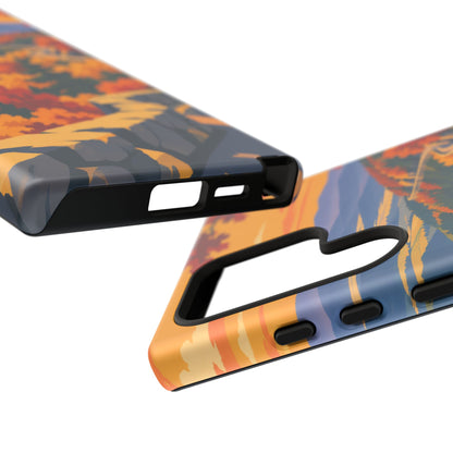Skyline Drive — Overlook Gold Samsung Galaxy Tough Case