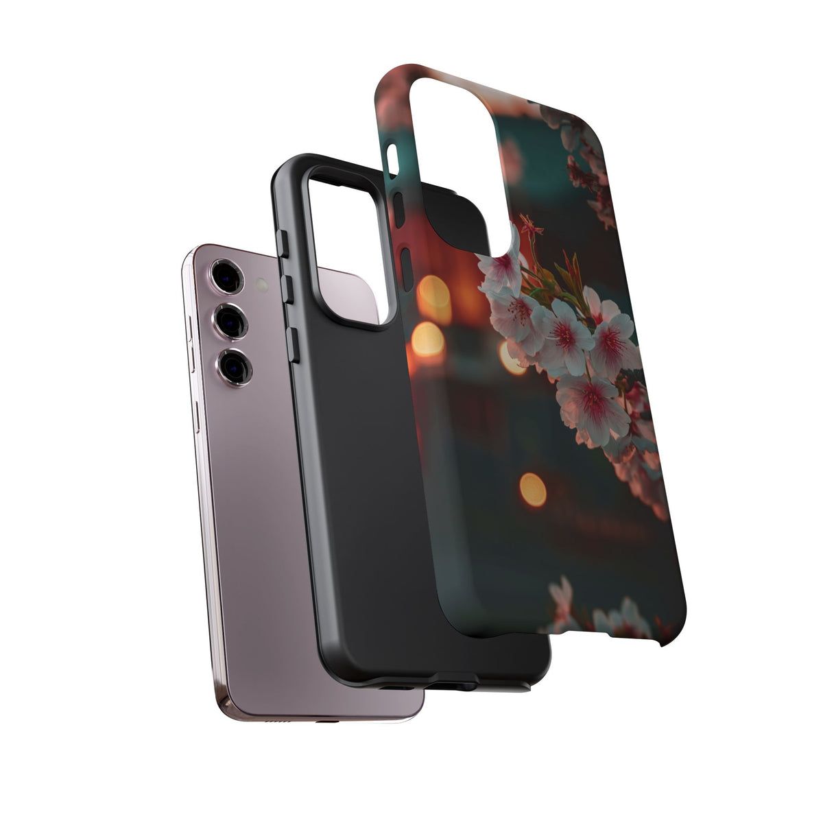 Kyoto Blossom Lanterns Samsung Galaxy Tough Phone Case