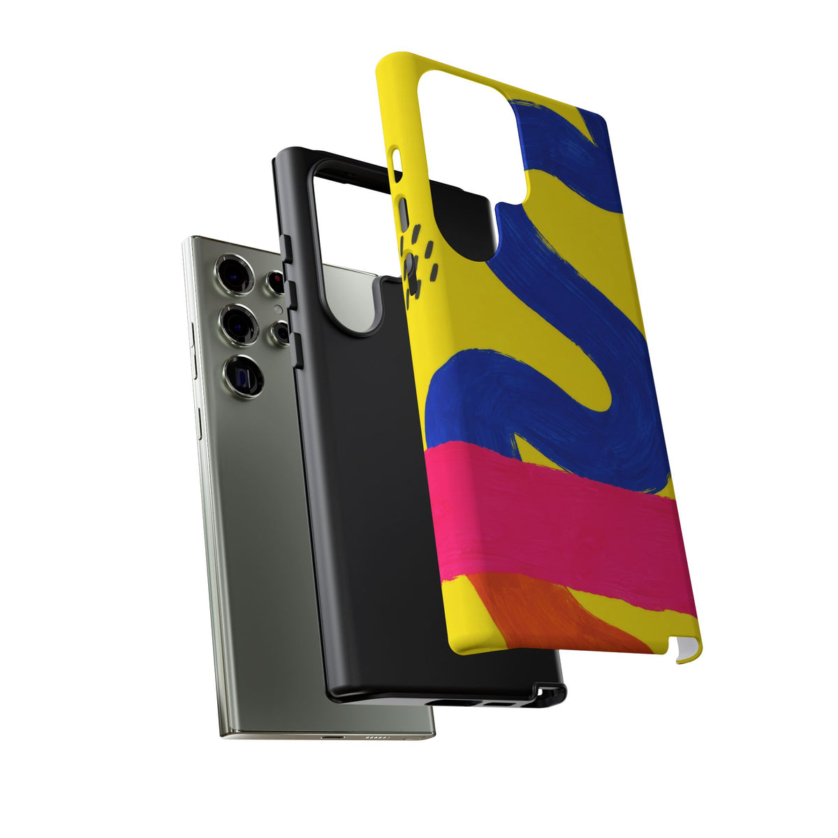 Offbeat Samsung Galaxy Tough Case | Abstract Color Block Art
