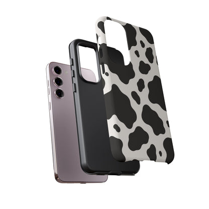 Classic Holstein Samsung Galaxy Tough Case | Black & White Cow Print