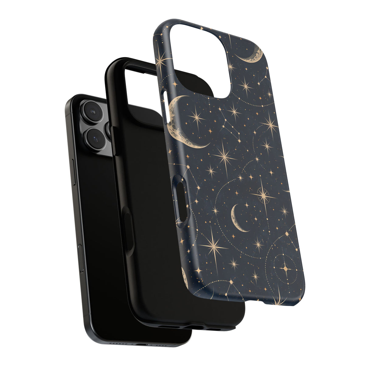 Celestial Moon iPhone Tough Case | Nocturne Atlas