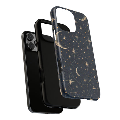 Celestial Moon iPhone Tough Case | Nocturne Atlas
