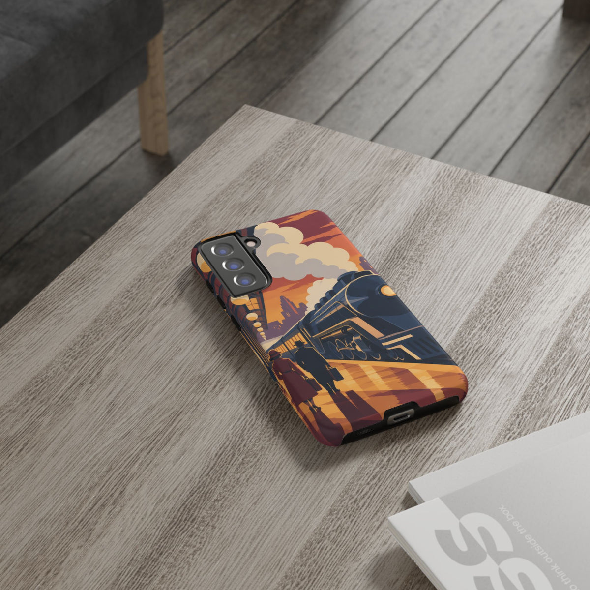 Travel by Train — Night Departure Samsung Galaxy Tough Case | train travel