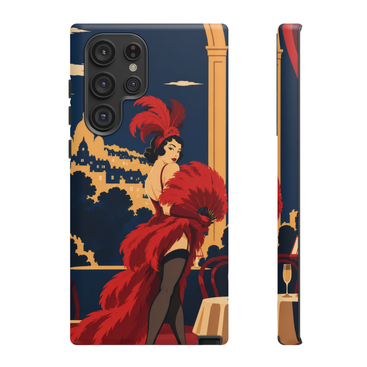 Moulin Rouge Dancer — Velvet Encore Samsung Galaxy Tough Case | cabaret dancer