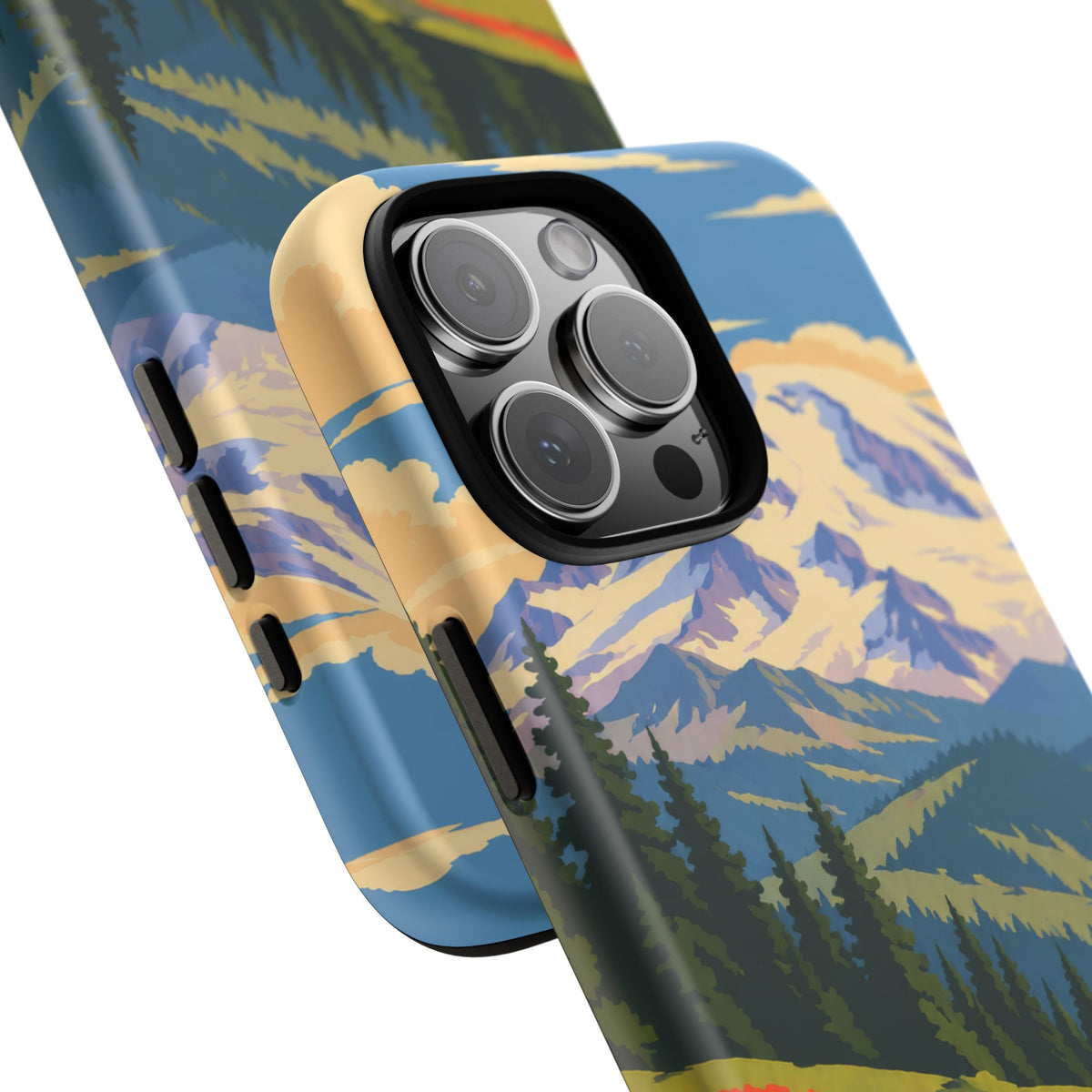 Mount Rainier — Meadow Radiance iPhone Tough Case