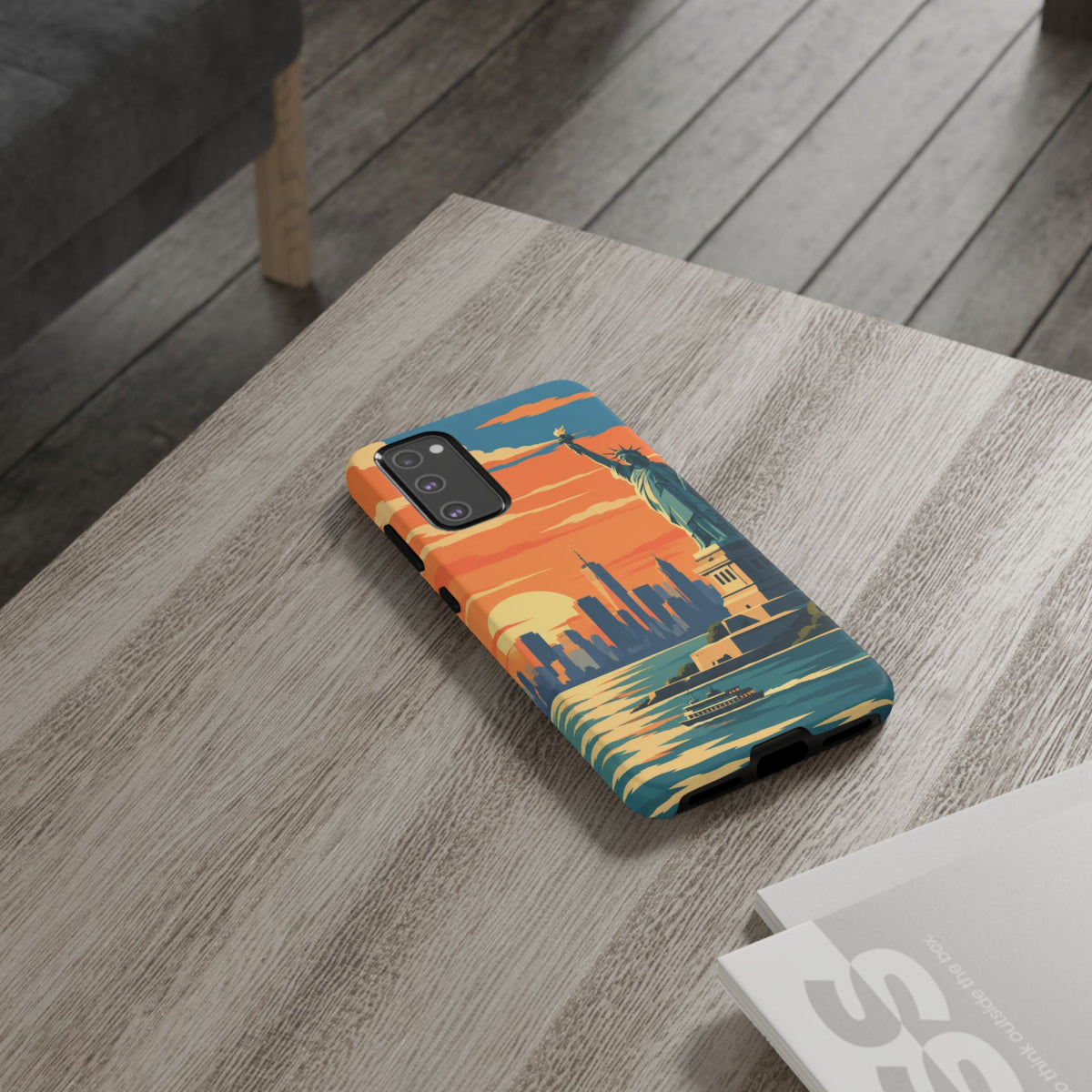 New York City — Harbor Liberty Samsung Galaxy Tough Case