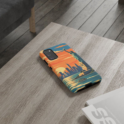 New York City — Harbor Liberty Samsung Galaxy Tough Case