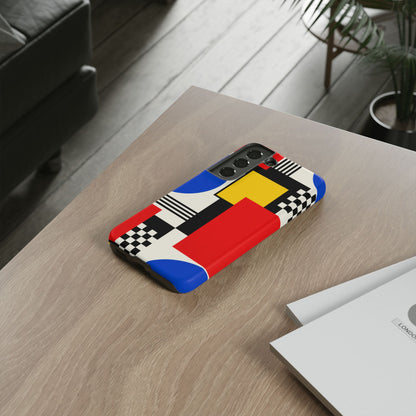 Primary Frequency Samsung Galaxy Tough Case | Primary Color Geometry