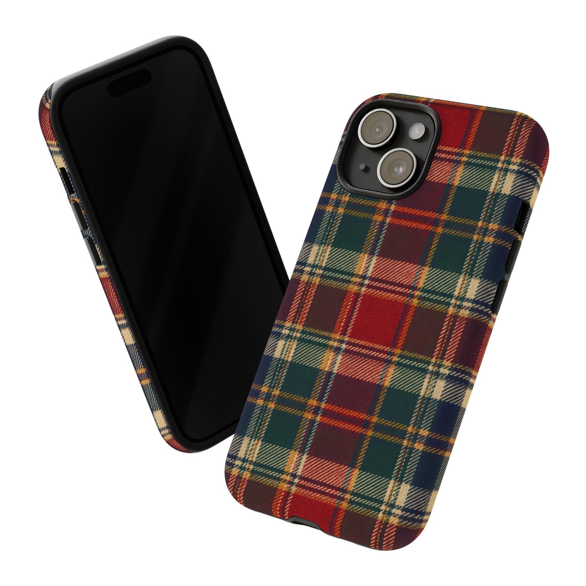 Highland Holiday iPhone Tough Case | christmas plaid