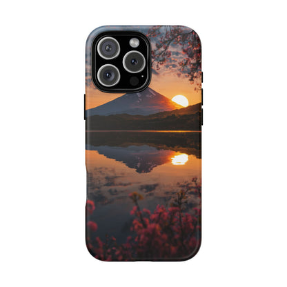 Fuji Golden Reflection iPhone Tough Phone Case