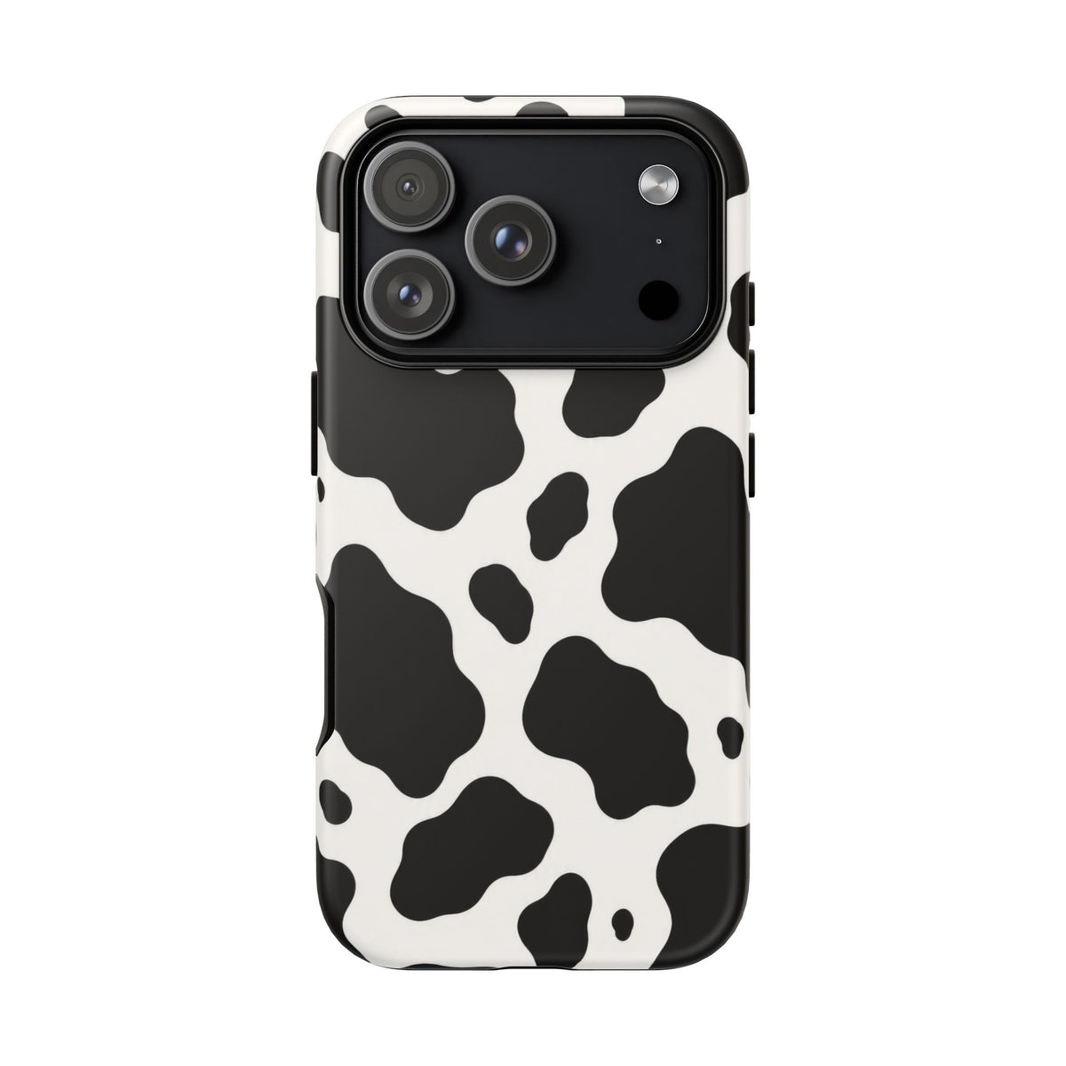 Classic Holstein iPhone Tough Case | Black & White Cow Print