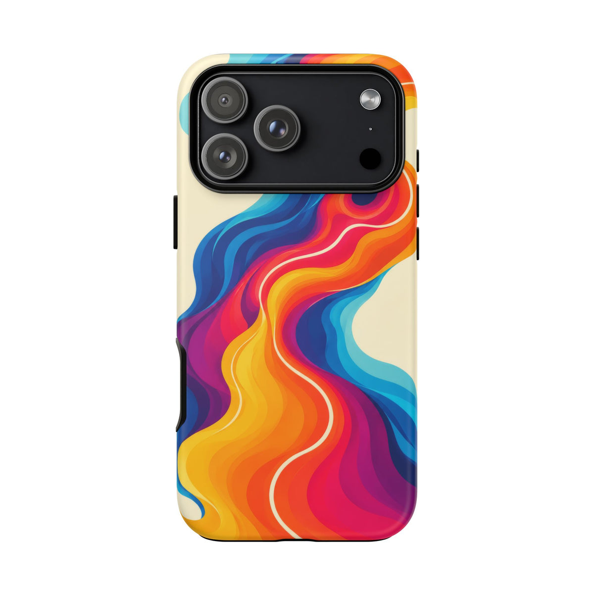 Electric Tide iPhone Tough Case | psychedelic wave