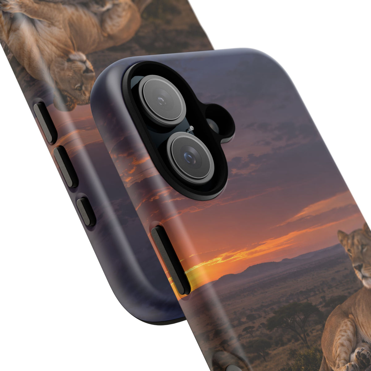 Lioness in the Blue Hour iPhone Tough Case