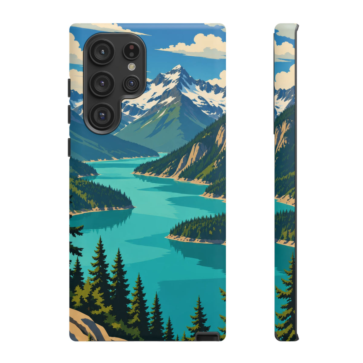Cascades — Diablo Blue Samsung Galaxy Tough Case