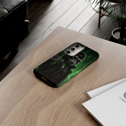 Cyberpunk Gorilla Samsung Galaxy Tough Case | Neon Code Silverback