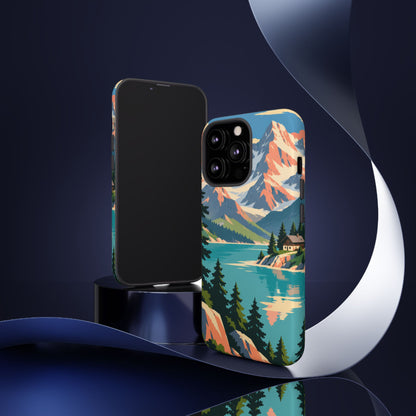 Switzerland — Alpine Lake iPhone Tough Case