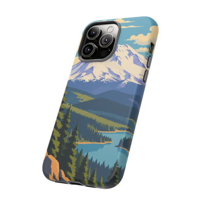 Mount Shasta — Snowlight iPhone Tough Case