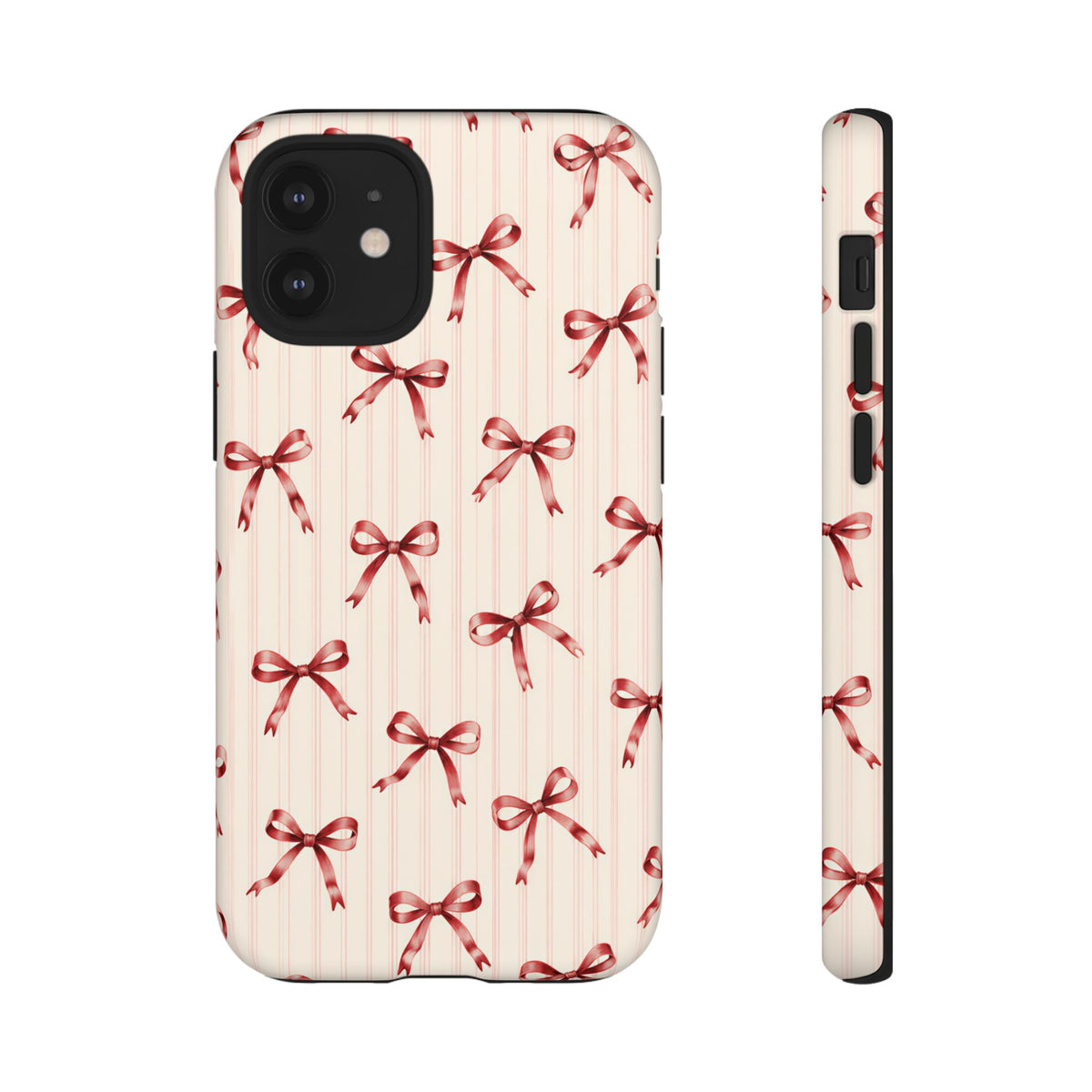 Red Bow iPhone Tough Case | Ribbon Waltz
