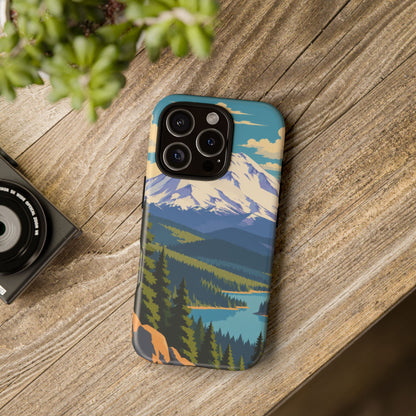 Mount Shasta — Snowlight iPhone Tough Case