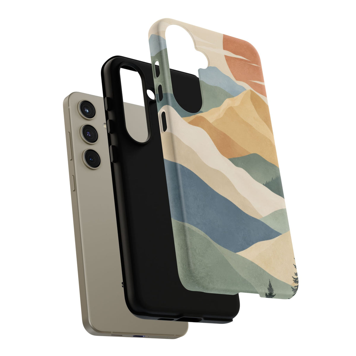 Sage Summit Samsung Galaxy Tough Case | abstract mountains
