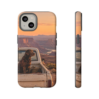 Desert Tailgate Companion iPhone Tough Case | labrador